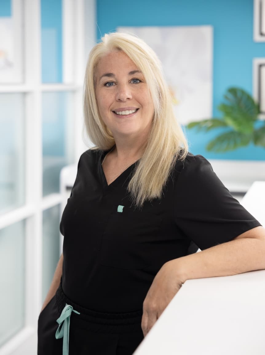 Portrait de Marie-Claude, Hygiéniste à la Clinique Orthodontique Venne